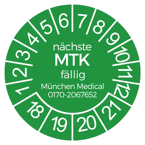 Medizintechnik, München, MTK, STK, DGUV V3